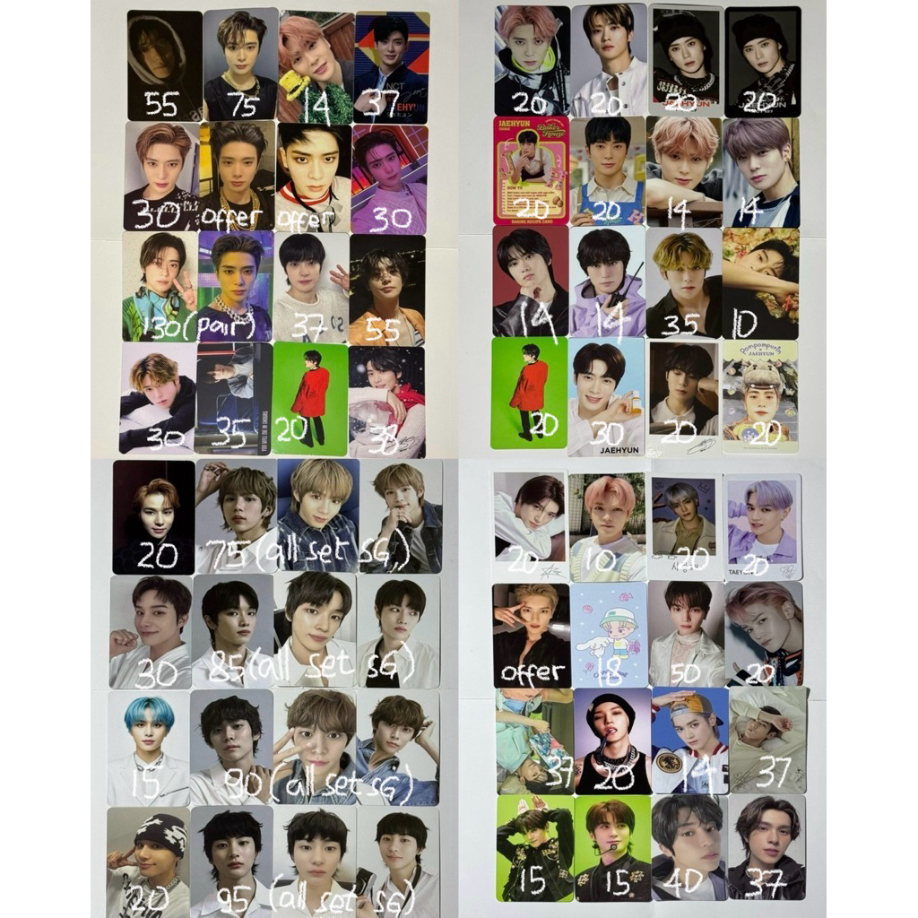 (1)AAB NCT RIIZE taeyong jaehyun jungwoo hendery sion anton sungchan shotaro eunseok nature republic