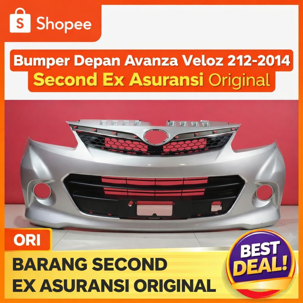 Bumper Depan Avanza Veloz 2012-2014