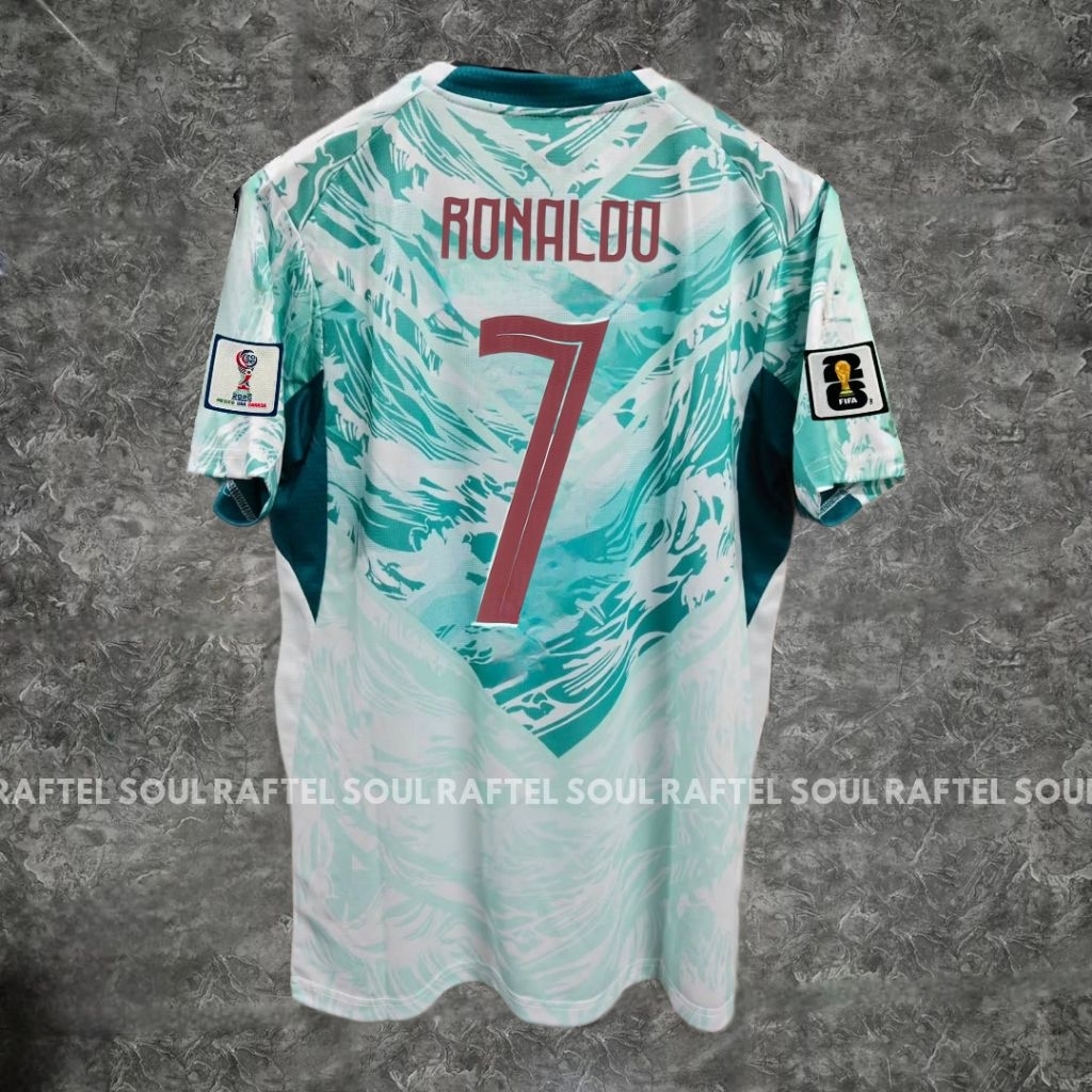 JERSEY BAJU BOLA PORTUGAL AWAY 2026 WORLD CUP RONALDO GRADE ORI