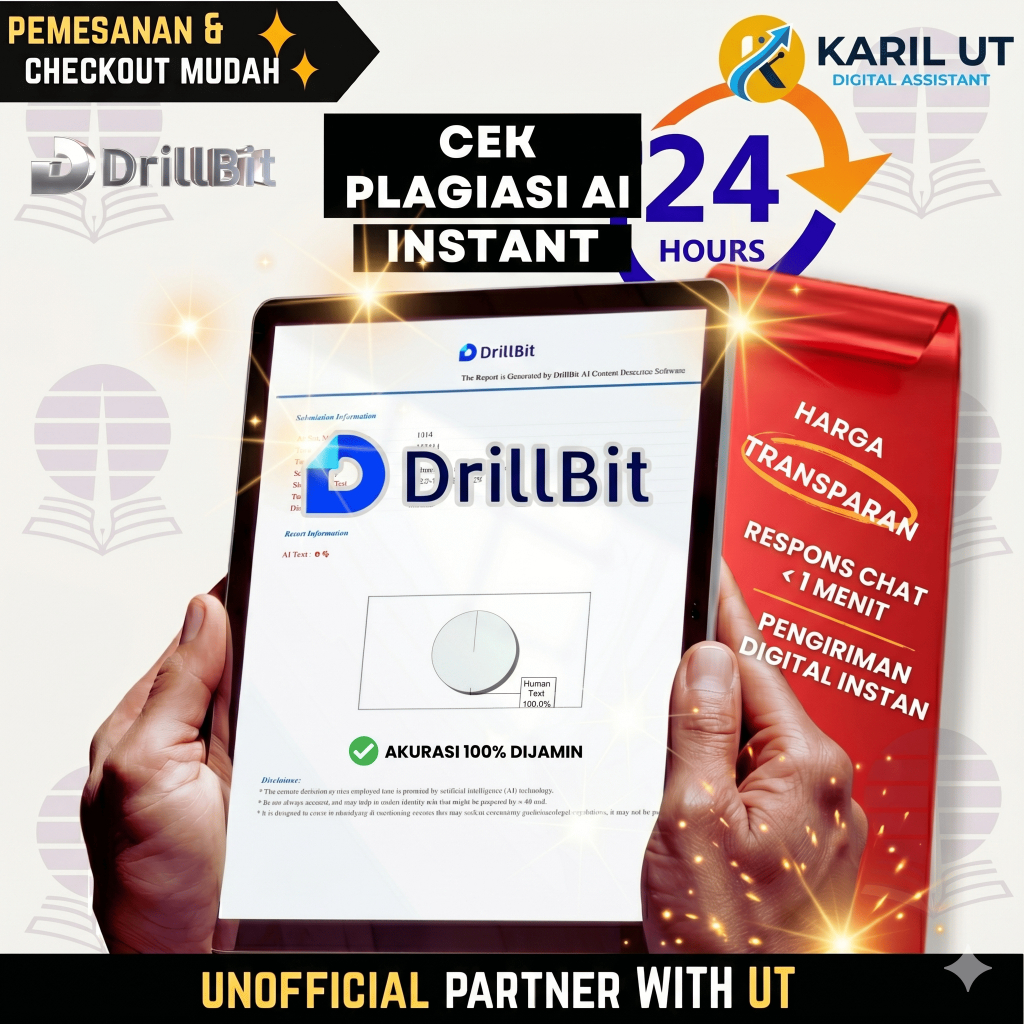 Parafrase Tugas Akhir UT – Lolos Turnitin & Drillbit 100%