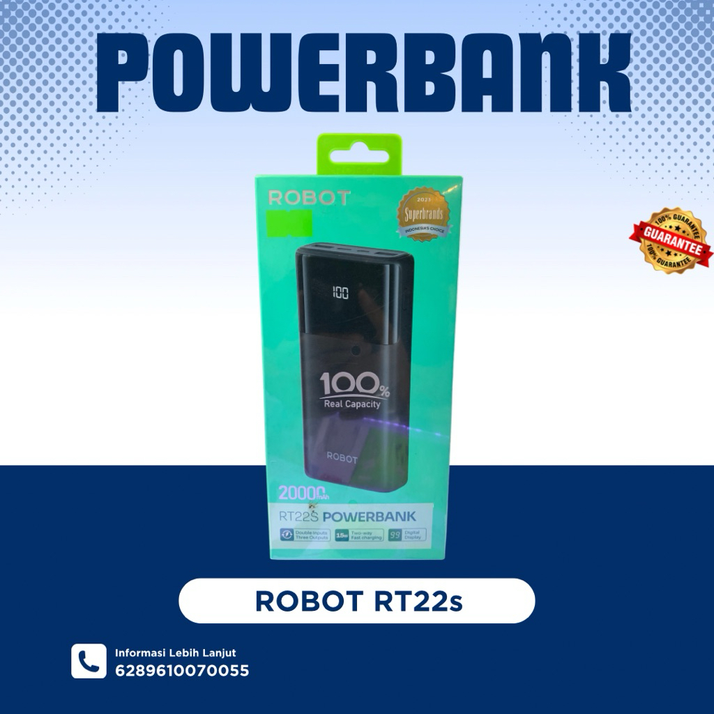 powerbank ROBOT RT22S 20000mAh