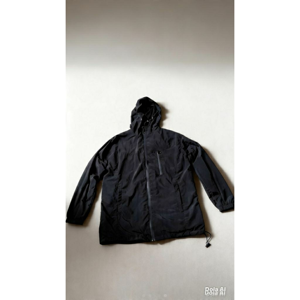jaket parasut anti air bahan tebal