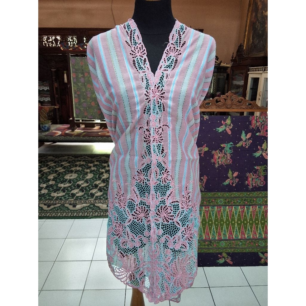 Bahan Kebaya Bordir/Bahan Kebaya Bordir Encim/Bahan Kebaya Encim/Bahan Kebaya Bordir Panjang/Bahan K