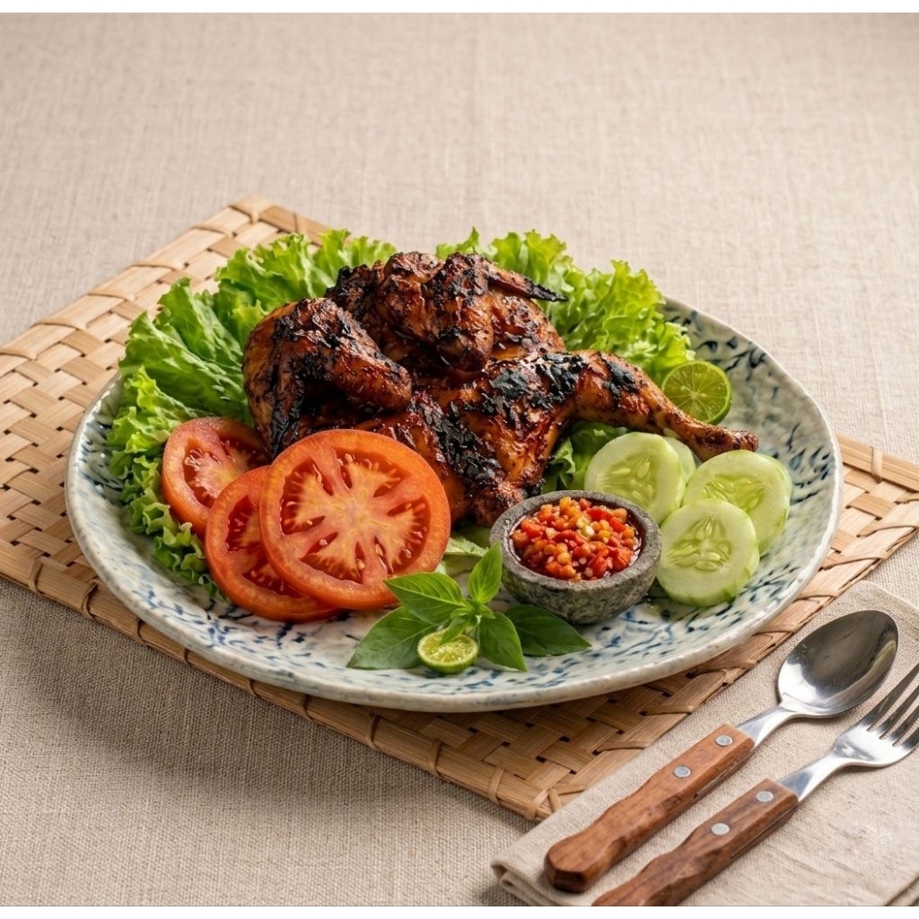 AYAM PANGGANG UTUH 1 EKOR/ AYAM BAKAR UTUH 1 EKOR SIAP MAKAN  - MAKANAN SIAP SAJI - DARMOJO - (BUKAN