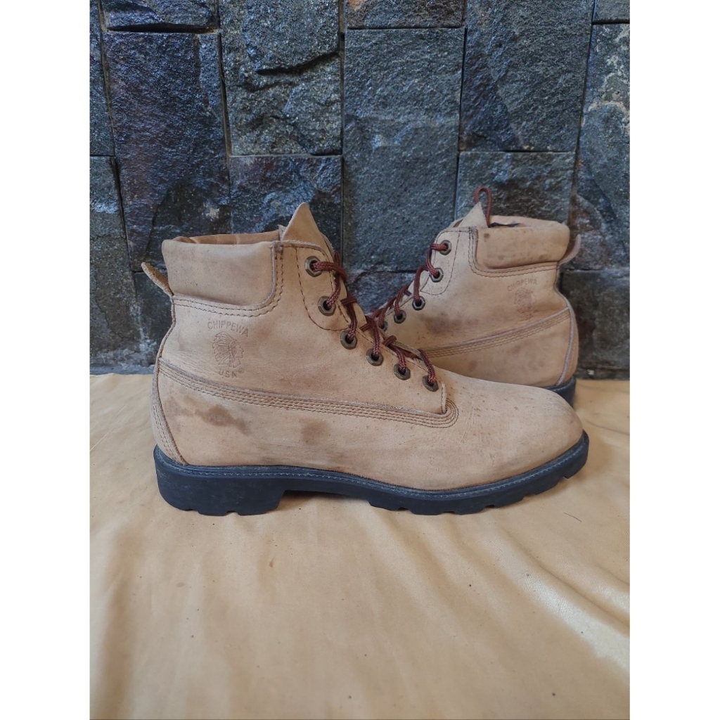 Boots Chippewa USN tan Leather