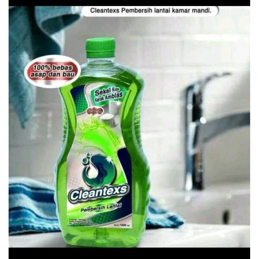 Pembersih Kerak Kamar Mandi CleanTexs 1500ml - Ampuh, Bebas Bau, Mudah Digunakan