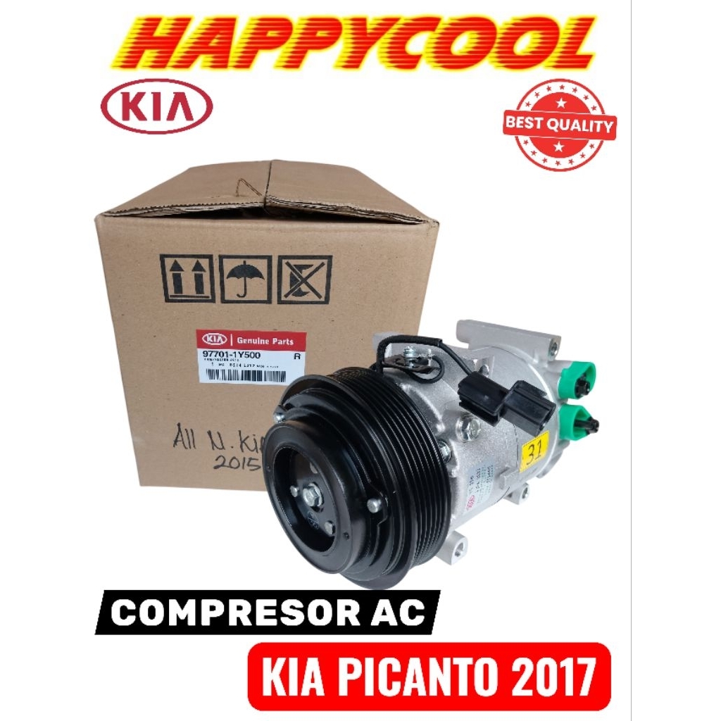 Compresor Kompresor AC Mobil Kia Picanto 2017