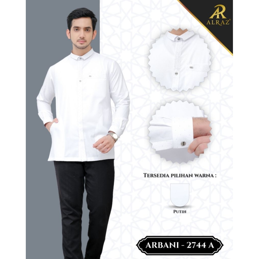 KEMKO AL RAZ PUTIH ARBANI LENGAN BAN