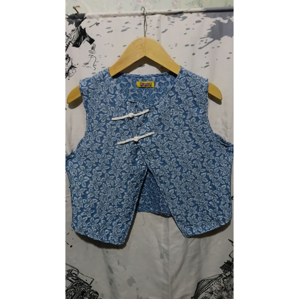 Vest jaguar embos wanita/Rompi jaguar wanita dewasa/Rompi cantik/baju lebaran