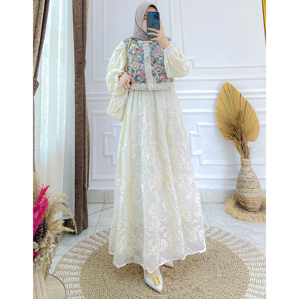 GAMIS HUMAIRA MAXY DRESS BRUKAT