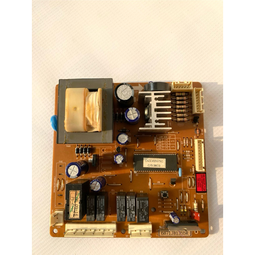 6871JB1355R / modul kulkas LG 6871JB1355R / pcb kulkas LG 6871JB1355R / modul kulkas semi inverter /