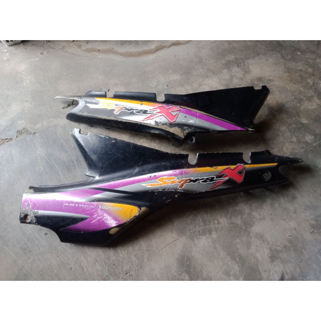 Cover Body Bodi Samping Belakang Honda Supra X Lama Supra Fit Lama Original Second