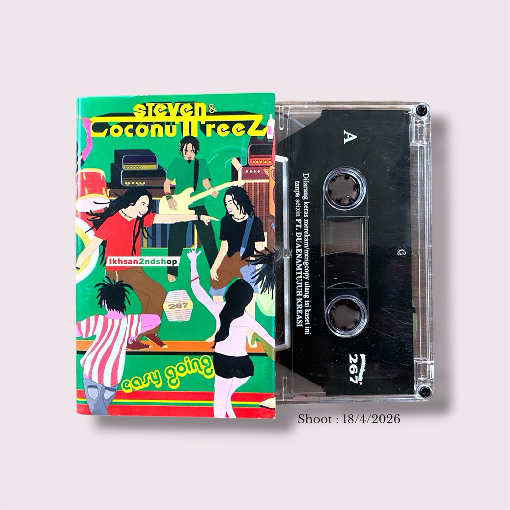 Kaset Pita Steven And Coconut Trezz - Easy Going