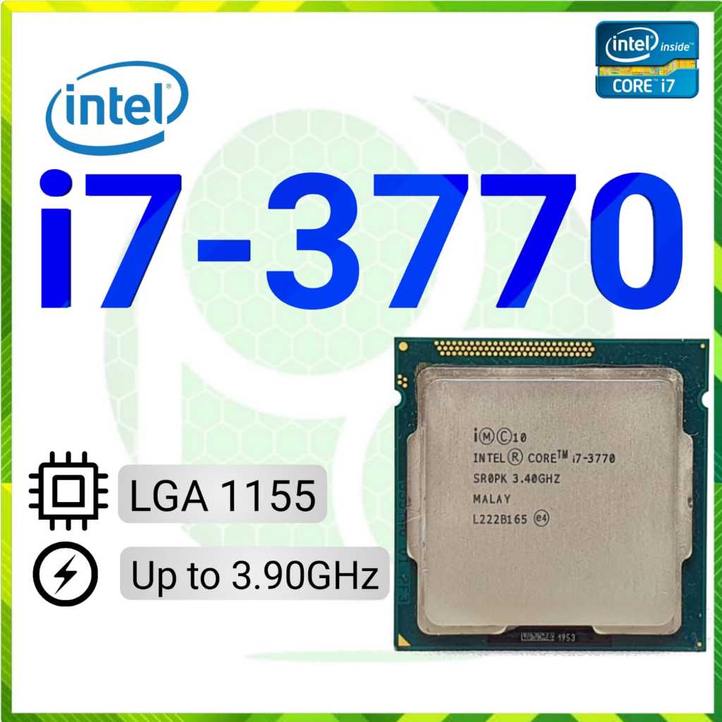 Processor i7 3770 3.40GHz