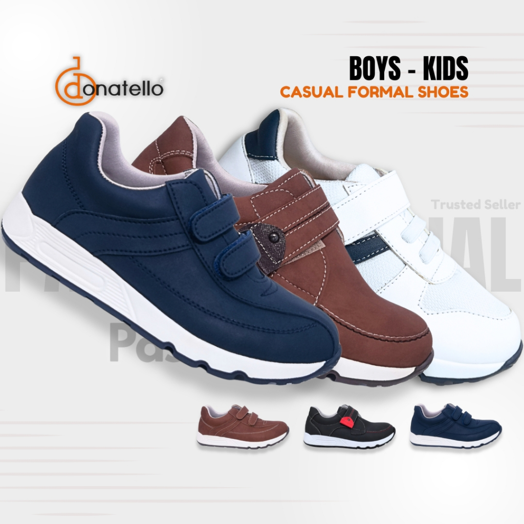 Passel x Donatello Size 32-36 Sepatu Sneakers Anak Laki-Laki | CC10021R / CC10022R / CC10023R