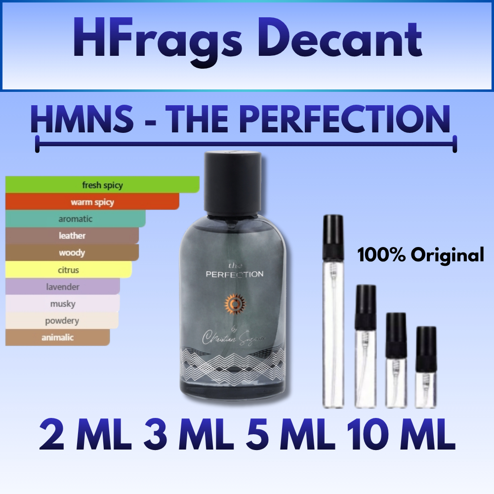 Decant Parfum HMNS The Perfection Christian Sugiono Eau de Parfum Original Travel Size / Share in Ja