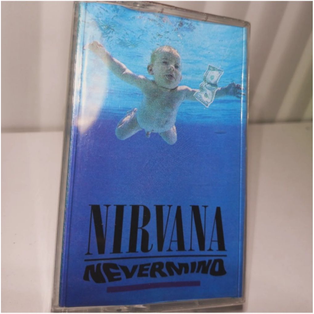 Kaset Nirvana - Nevermind (Bootleg Segel)