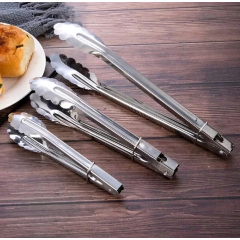 JEPITAN GORENGAN STAINLESS /  JEPITAN MAKANAN STAINLESS / Penjepit Makanan / Capitan Stainless