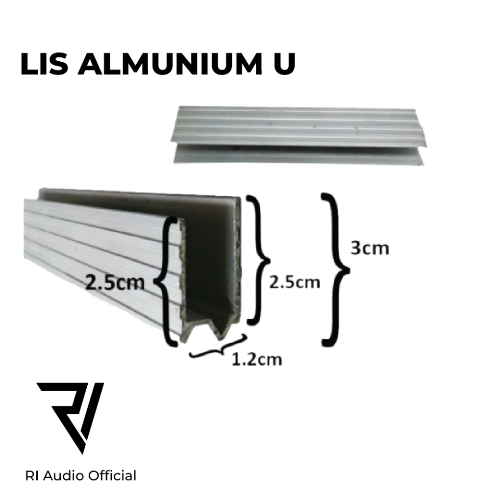 Lis Almunium U / HARDCASE LIS SIKU U / List Siku U Aluminium / Lis Almunium M / HARDCASE LIS SIKU M