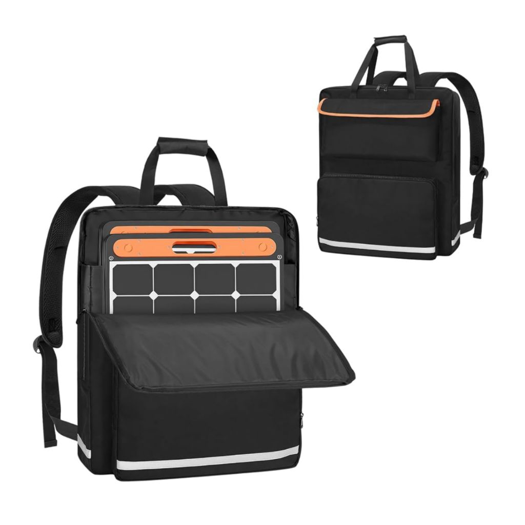 Solar Panel Storage Bag Tas Solar Panel Portable Model Ransel Tas Outdoor Panel Solar Portabel