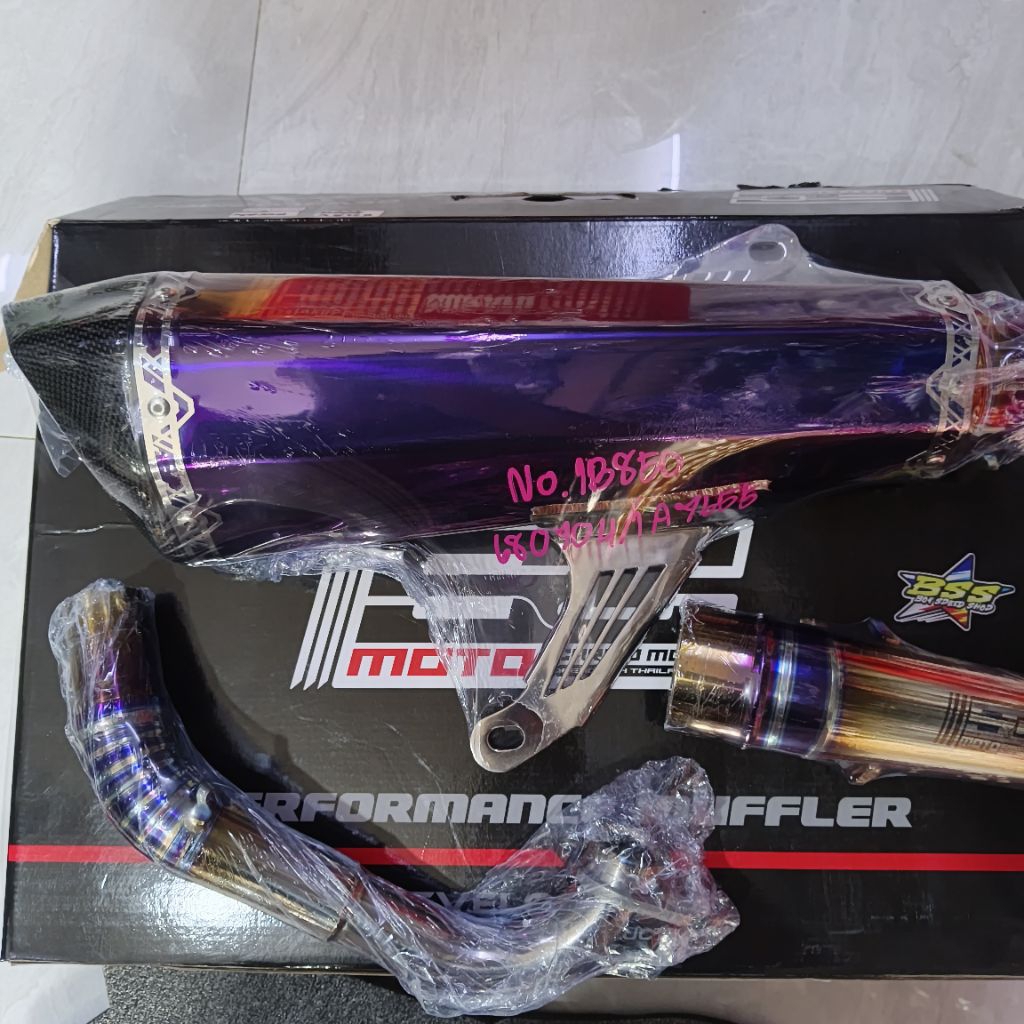 Knalpot untuk Yamaha Xmax 400cc merek SC Moto Original