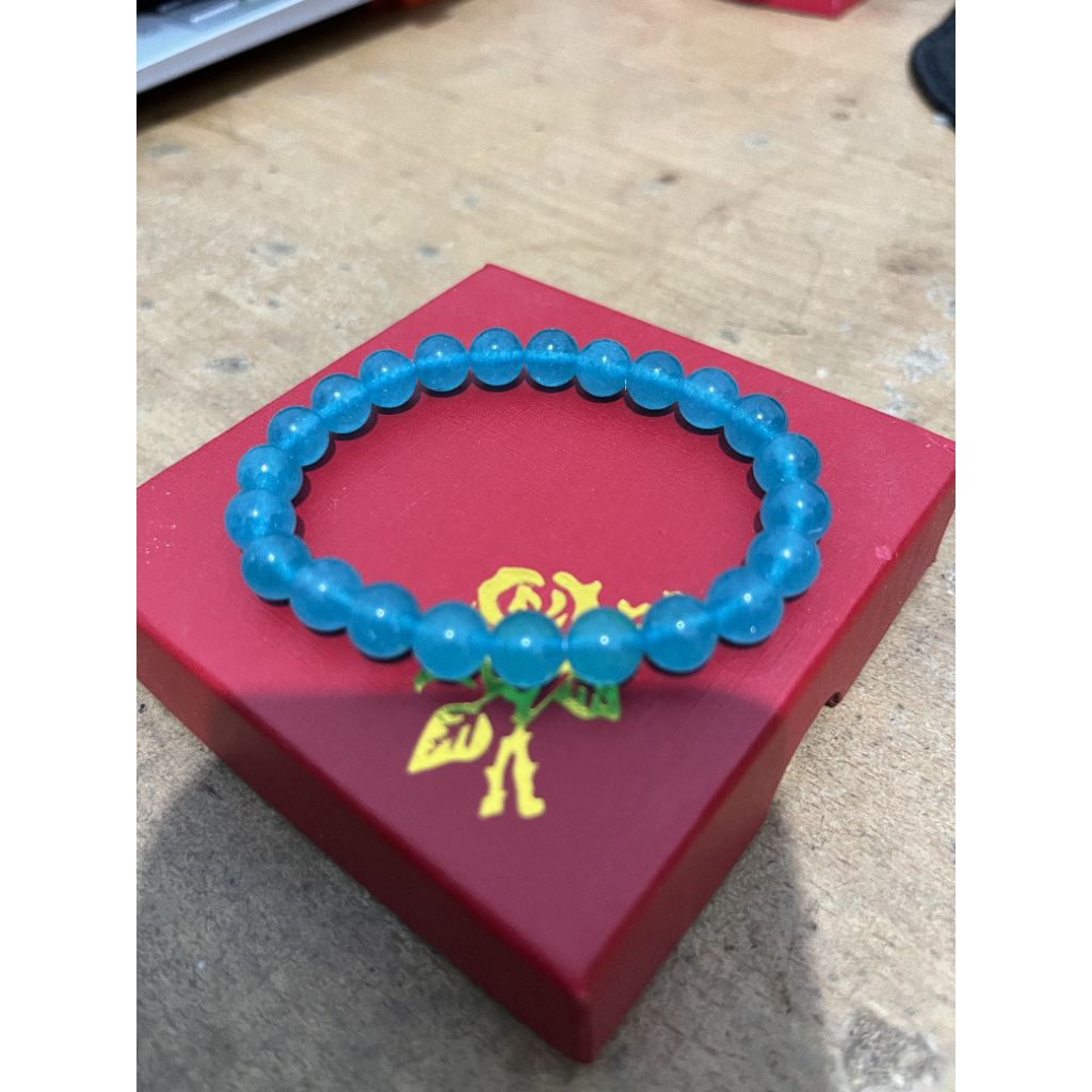 Gelang batu Amazonite
