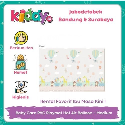 SEWA DI KIDDY.ID - Baby Care PVC Playmat Hot Air Balloon – Medium