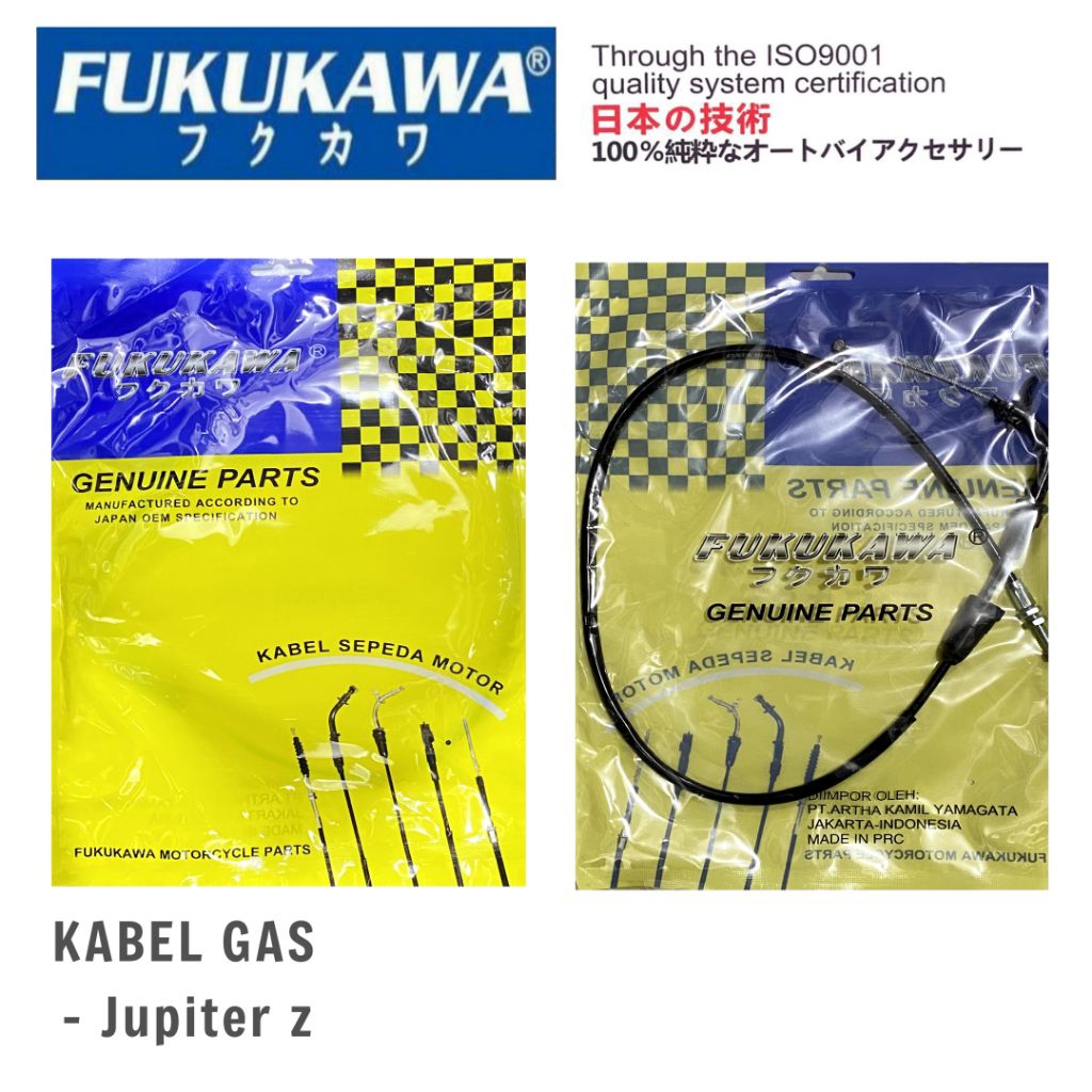 KABEL GAS JUPITER Z FUKUKAWA tali gas jupiter z