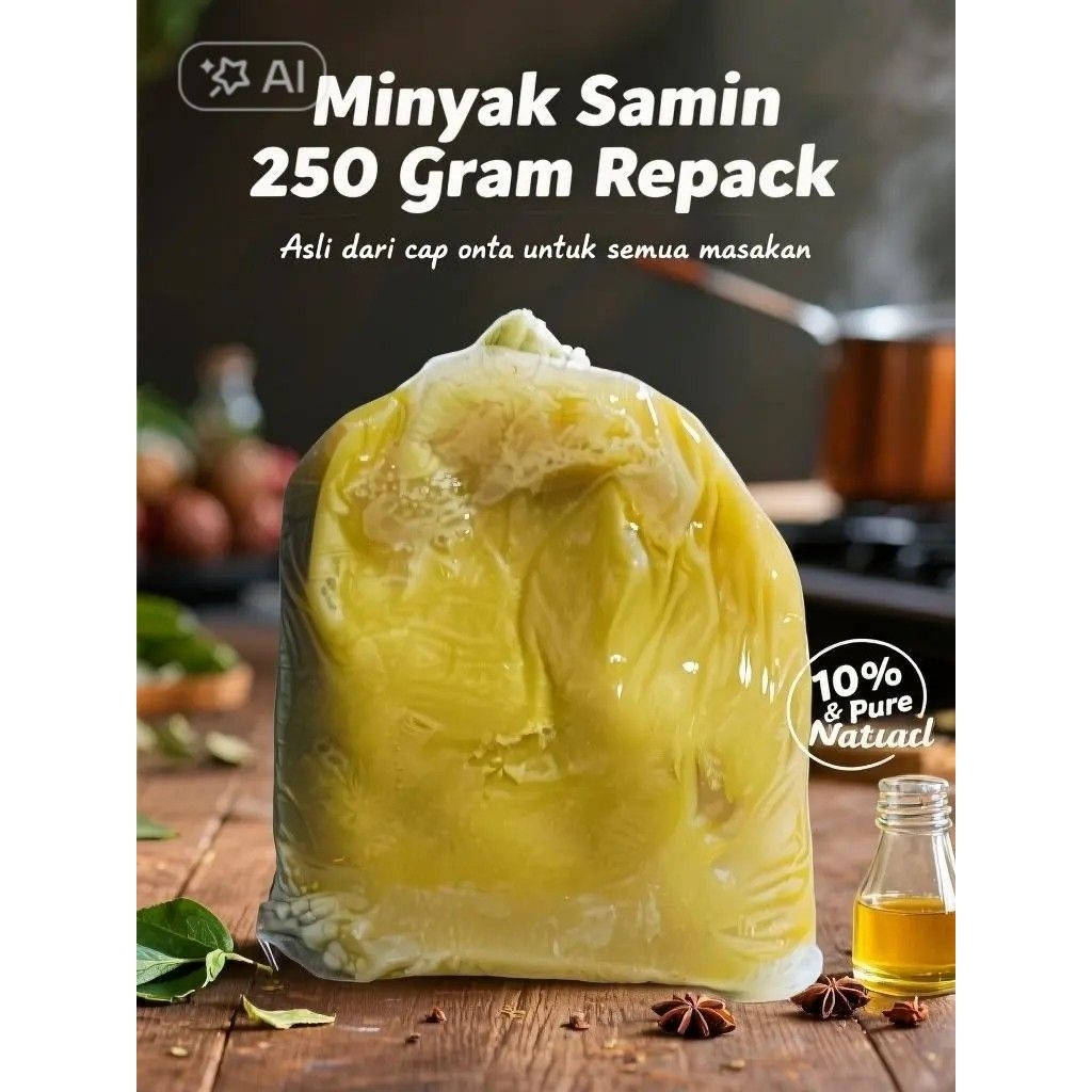 Cap Onta Minyak Samin Repack 250grm Untuk Semua Masakan Cocok Nasi Mandhi Briyani Kabsa Kebuli Nasi 