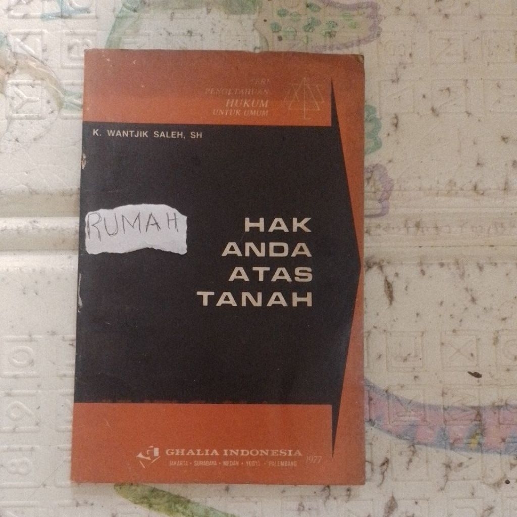 HAK ANDA ATAS TANAH