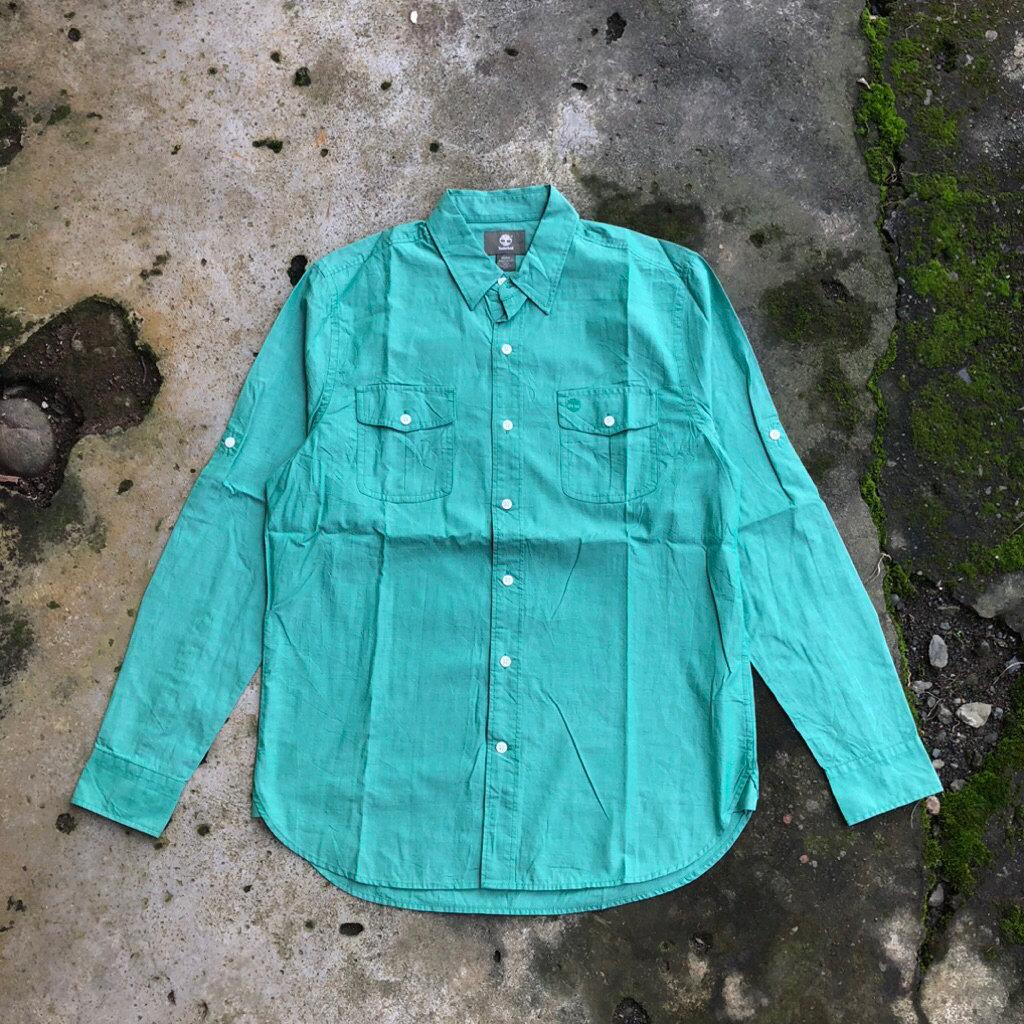 Kemeja katun timberland ( second/bekas )