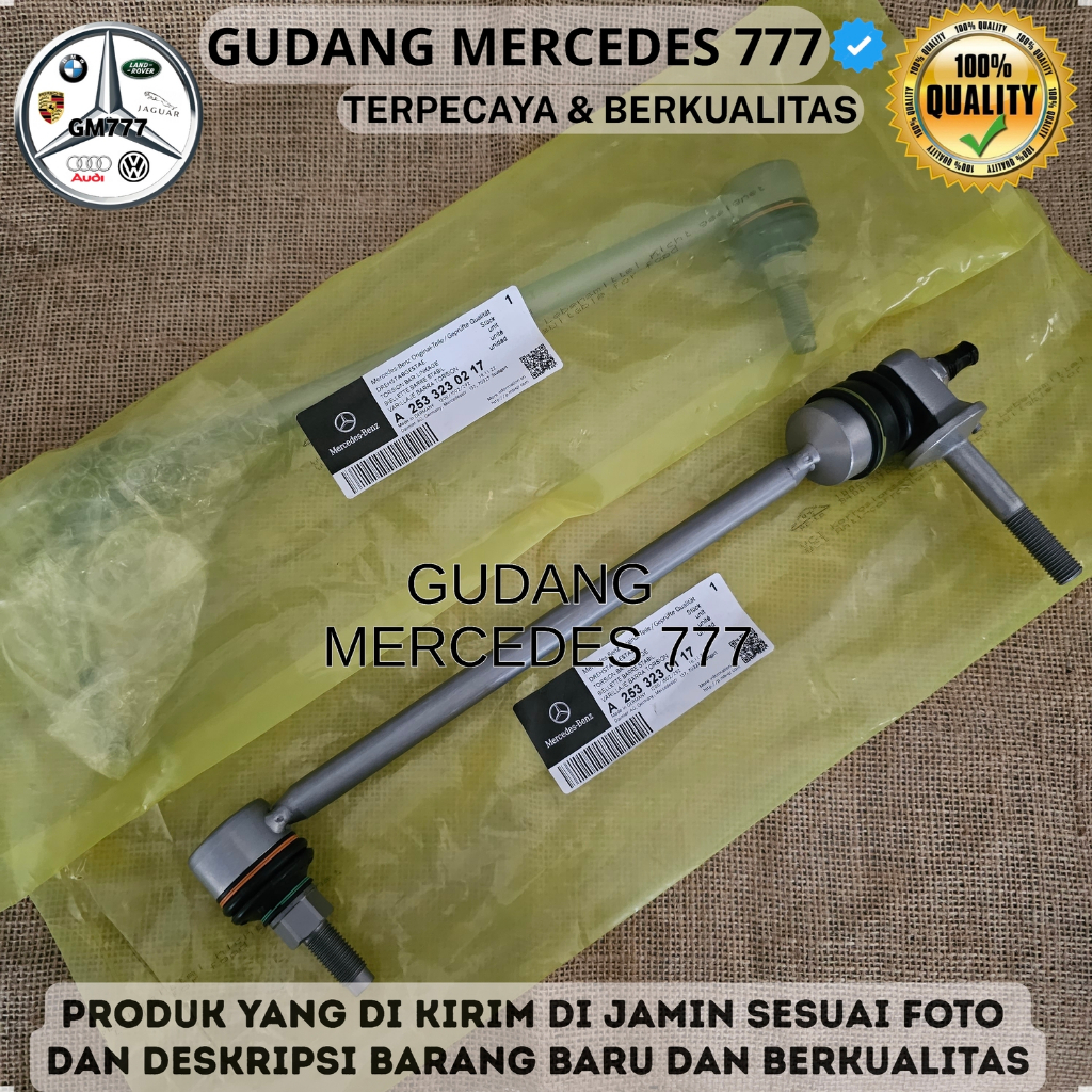 LINK STABIL STABILIZER MERCEDES W253 X253 GLC200 GLC250 TORSION BAR MERCY W253 GLC