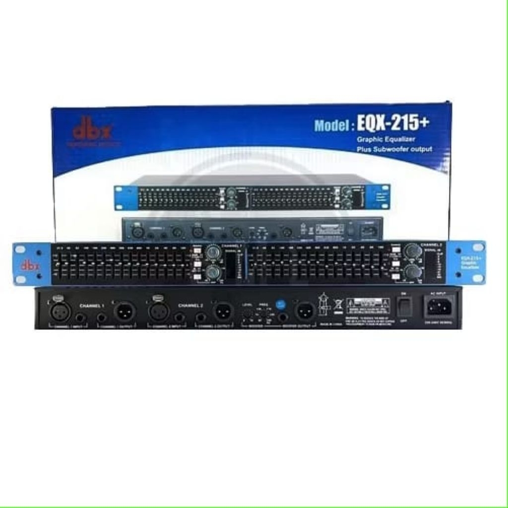 EQUALIZER DBX EQX215+ EQX 215 +