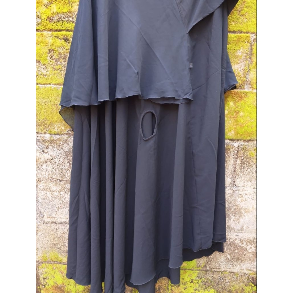 Jilbab purdah 2 layer PL