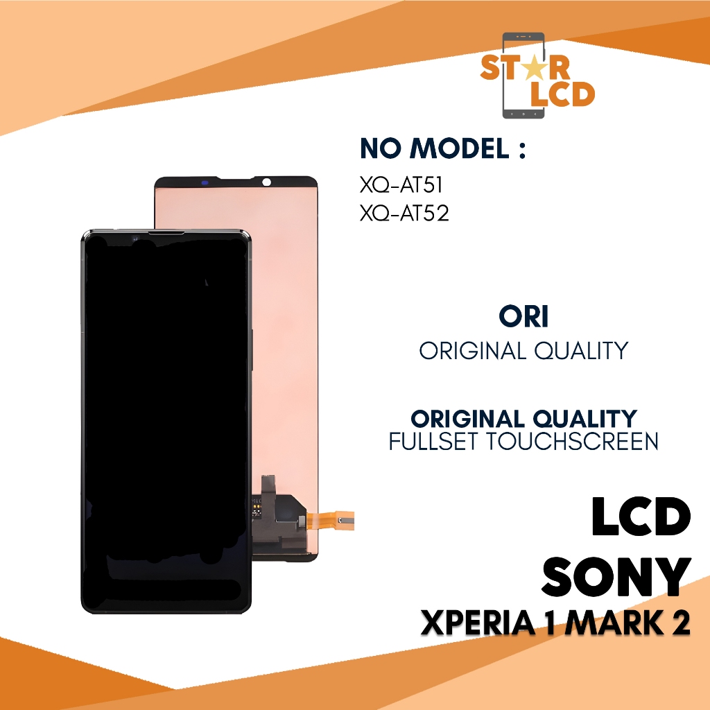 Grosir LCD Sony Xperia 1 Mark 2 - Fullset Touchscreen Original