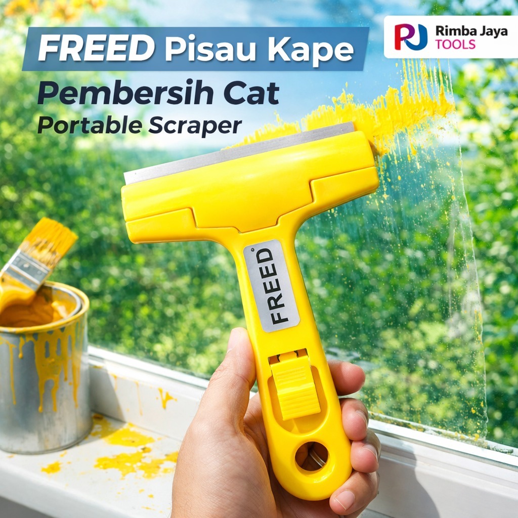 SCRAPER KAPE PENGKIKIS PENGUPAS CAT DINDING TEMBOK KERAMIK STICKER GAGANG