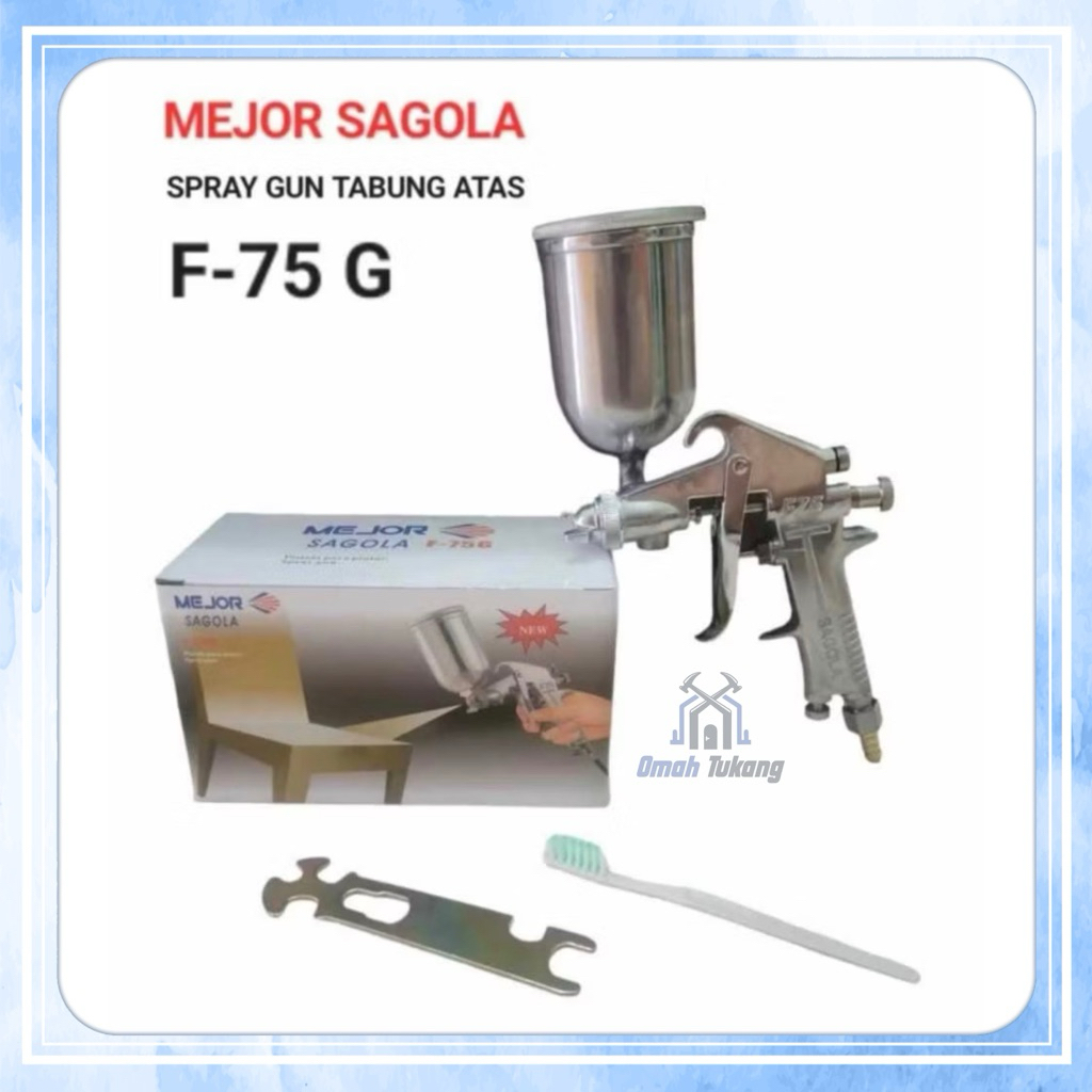Spray Gun Mejor SAGOLA Tabung Atas F-75G  / Sagola F75G 400ml