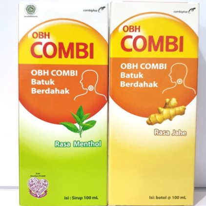 OBH COMBI OBAT BATUK BERDAHAK 100 ML/OBAT BATUK PENGENCER DAHAK/OBAT BATUK OBH DEWASA