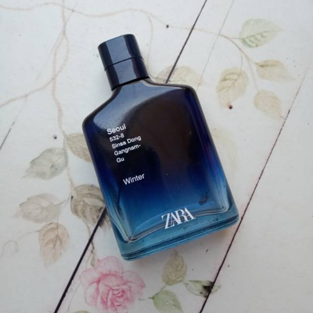 Parfum cowok Zara seoul winter 100ml