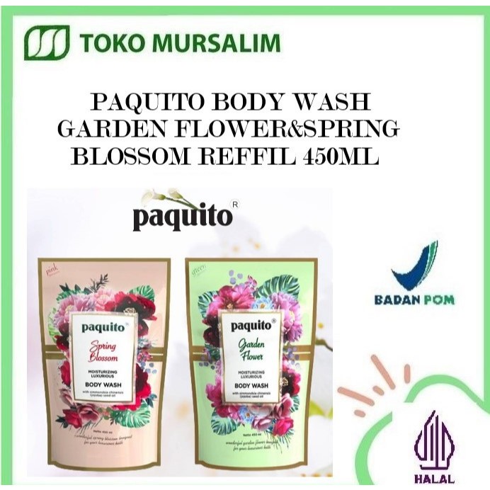 Paquito Body Wash  Refill 450ml - Sabun Mandi Cair