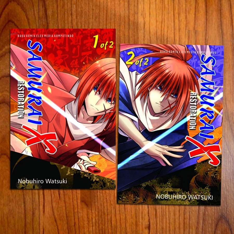 Komik Samurai X Restoration Vol 1 dan 2 - Elexmedia - Paket (Segel)