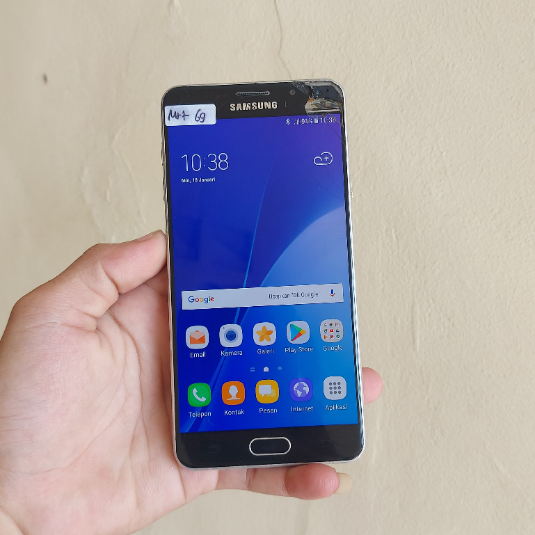 Samsung Galaxy A7 2016 Dual SIM 4G NFC FingerPrint RAM 3GB Ex Resmi SEIN
