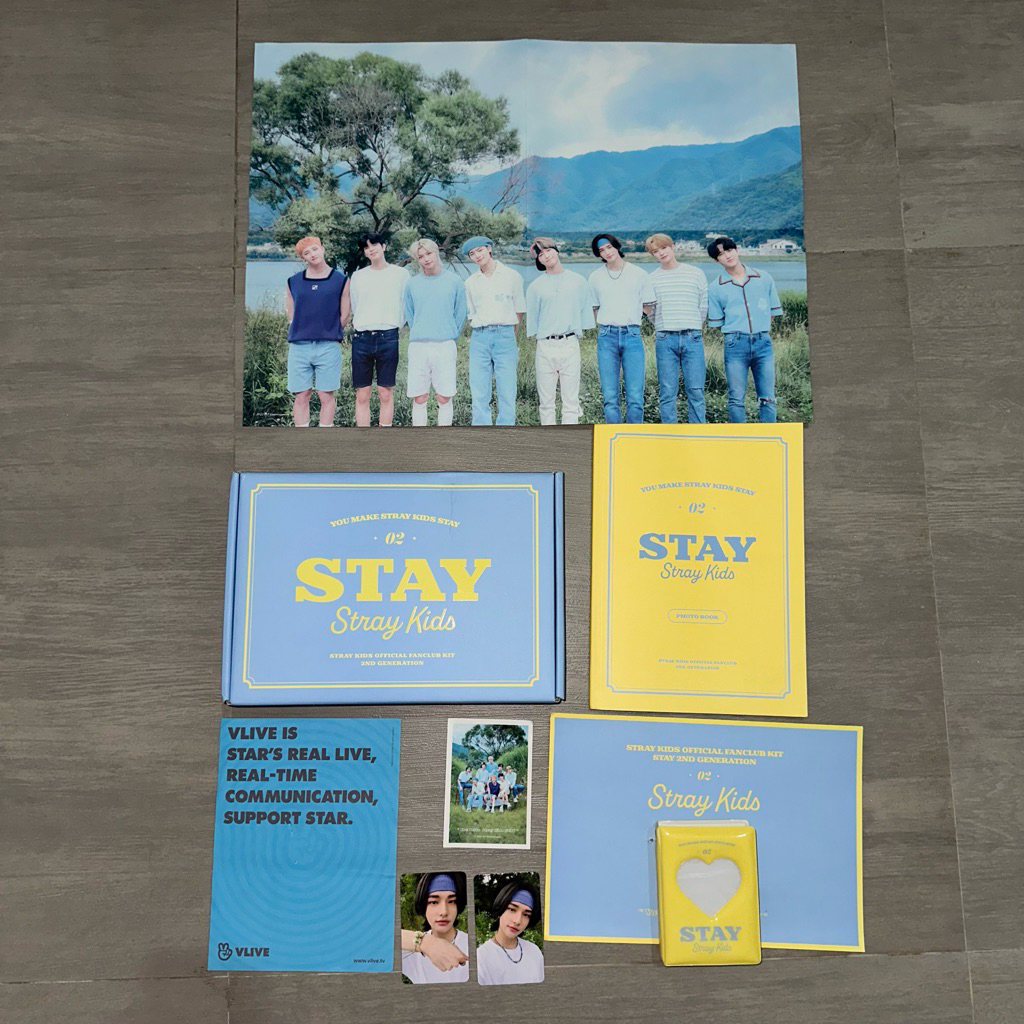 JUAL MURAH JUAL CEPET stray kids stay official 2nd generation fanclub kit