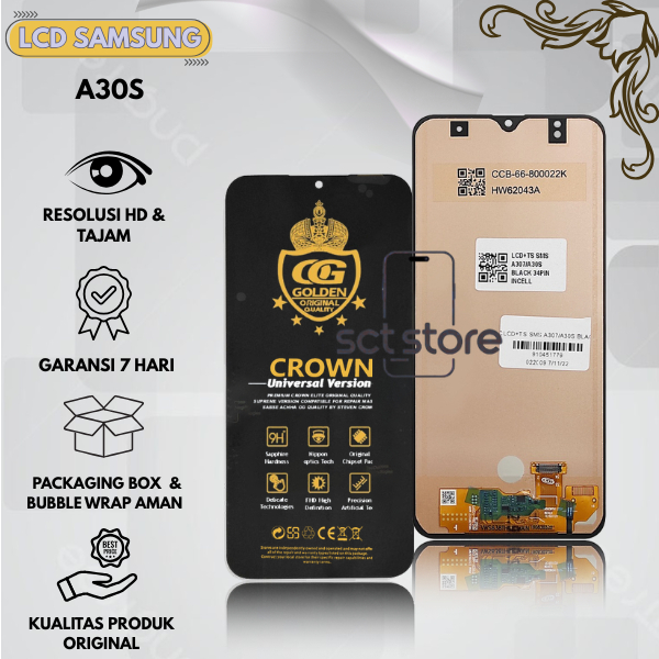 LCD SAMSUNG GALAXY A30S / A307 / A307F / A307GN TOUCHSCREEN SAMSUNG ORIGINIAL FULLSET