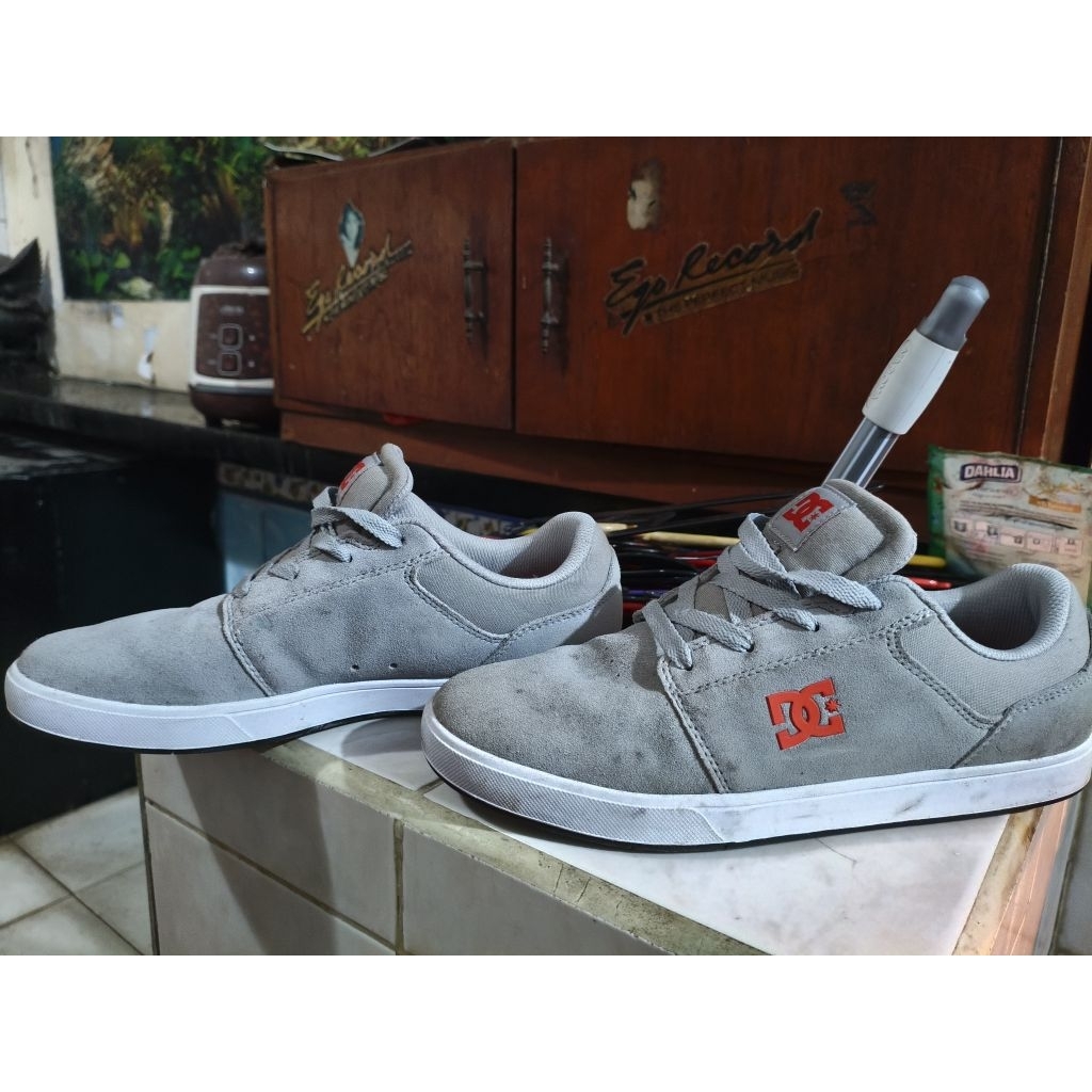Sepatu Pria DC Shoes Crisis 2 Grey Original