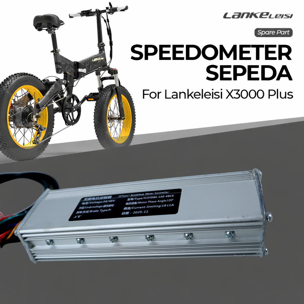 Kontroller Lankeleisi X3000 Plus ORIGINAL - Spare Part Motor Controller for Sepeda Listrik Lankeleis