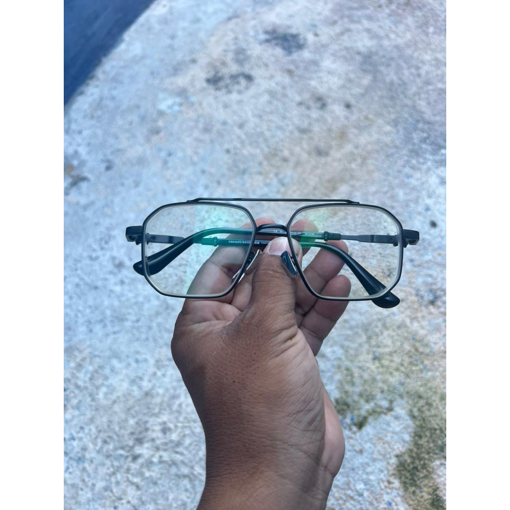 kacamata Chrome Hearts frame in japan titanium