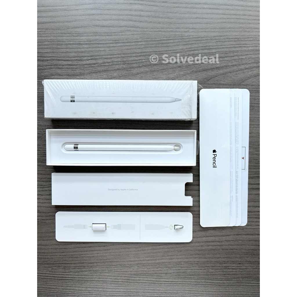 Apple Pencil Gen 1 Ibox Original — Mulus Fullset Support Ipad 11 , Air , Pro