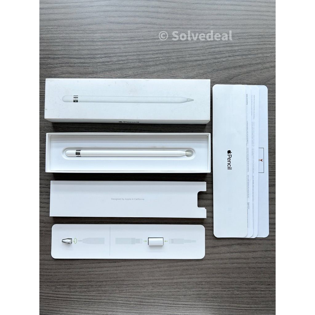 Apple Pencil Gen 1 Ibox Original — Fullset Support Ipad 11 , Air , Pro