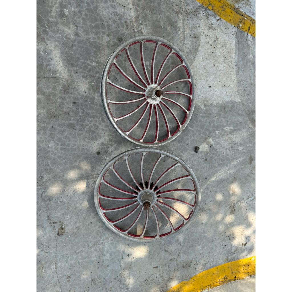 velg sepeda bmx os aloy alumunium lawas, ring 20 velg kipas aloy Sepasang